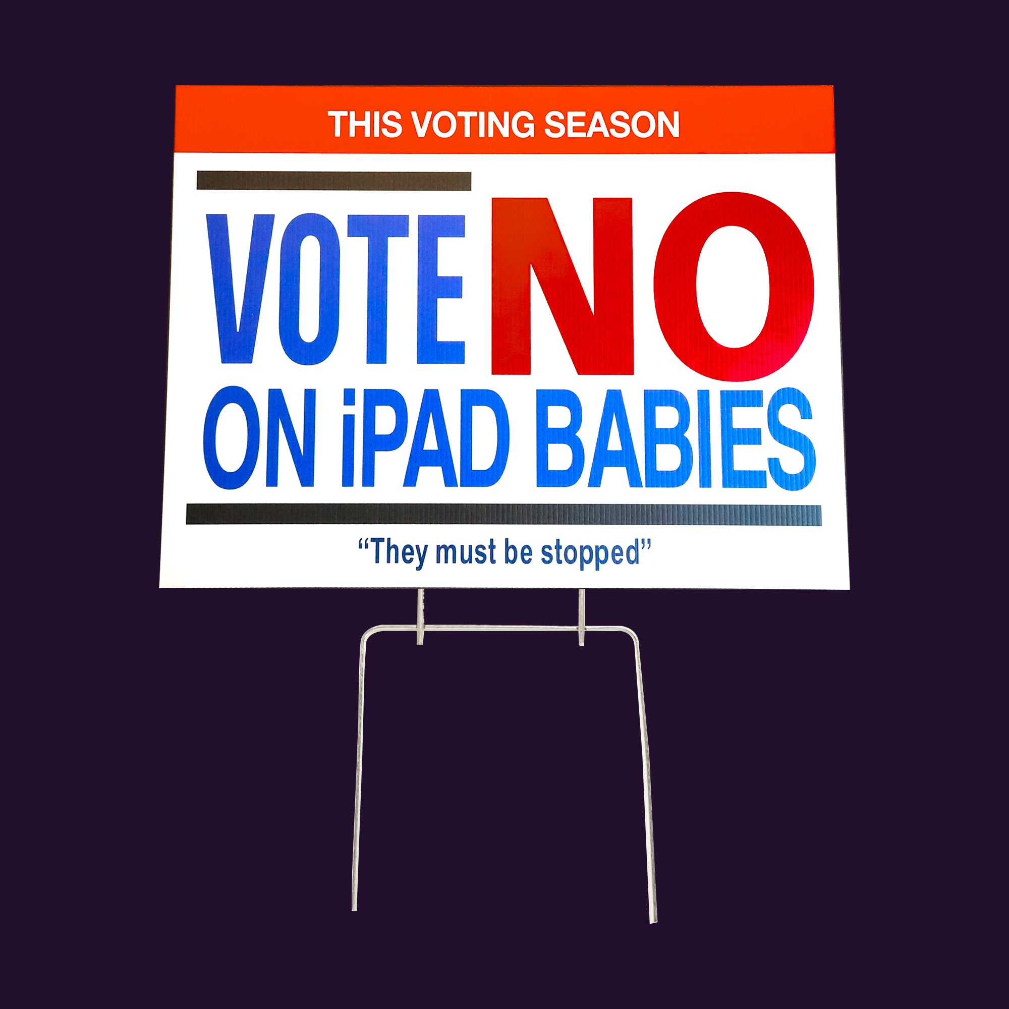 NO IPAD BABY'S - Beansmag